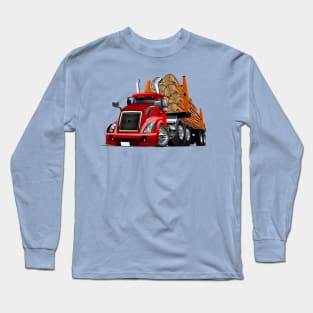 Cartoon truck Long Sleeve T-Shirt